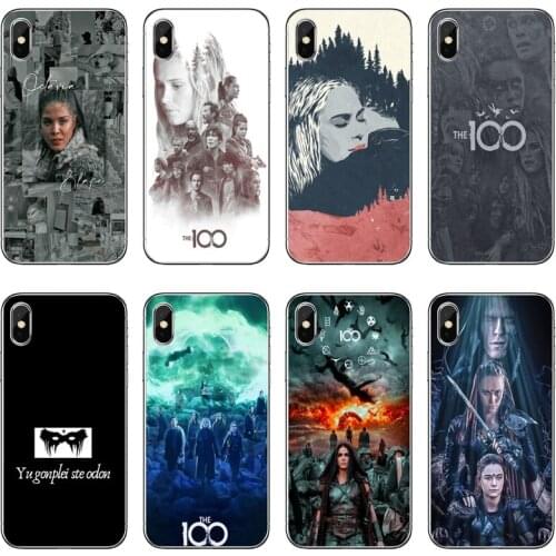 The 100 Hundred Tv Shows Transparent Phone Case For iPhone 12 11 Pro Max Mini XS Max XR X 8 7 Plus 6 6S Plus 5 5S SE 2020