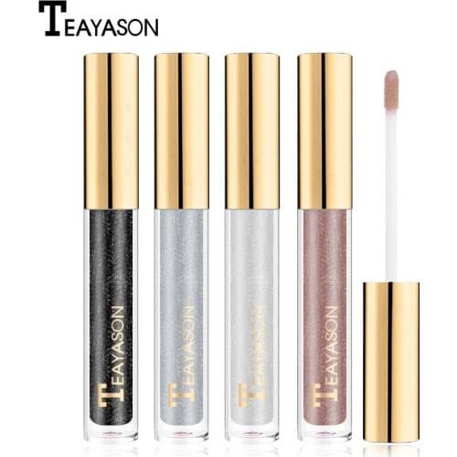 Colored shiny diamond liquid water pearlescent liquid eye shadow liquid shiny eyeliner 8 colors for choice