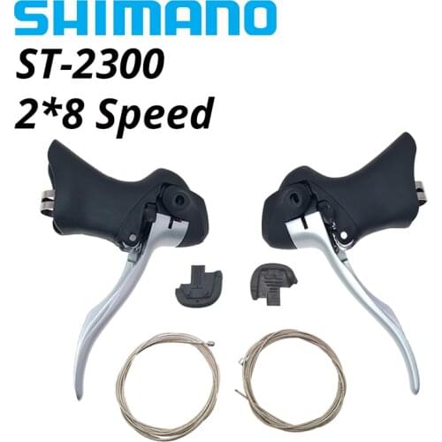 SHIMANO Claris Dual control lever 2300 road bike 8 speed ST-2300 8s Left Right Pair 8v switch