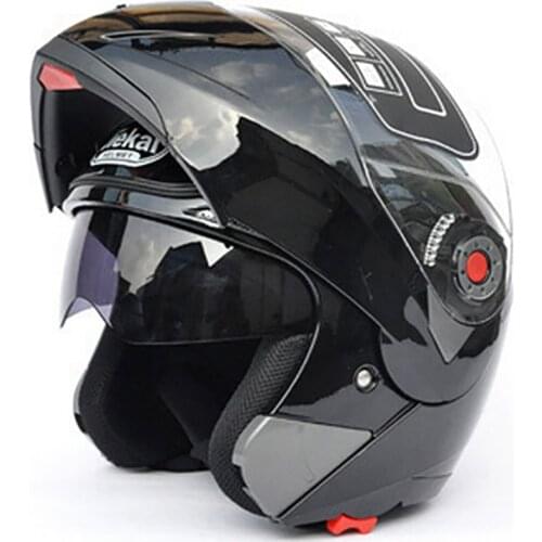 Motorcycle helmets Safe Double Visor ECE DOT Flip up helmet casque moto Racing 4 season motor cycle MOTO helmet