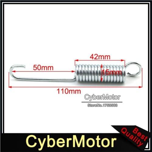 110mm Kick Stand Return Spring For Chinese CRF50 KLX TTR Lifan SSR Dirt Pit Bike 50cc 70cc 90cc 110cc 125cc 140cc 150cc 160cc