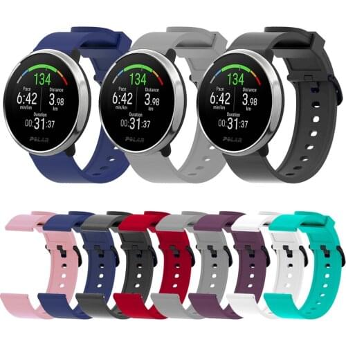 Wrist Band Strap for POLAR IGNITE Smart Watch Band Replaceable Accessories Bracelet Watchband 20mm Sports silicone bands