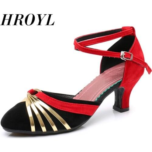 Dance shoes for women Rubber sole Brand Modern Dance Shoes Salsa Ballroom Tango Latin Shoes For Girls Ladies Wholesale /retail