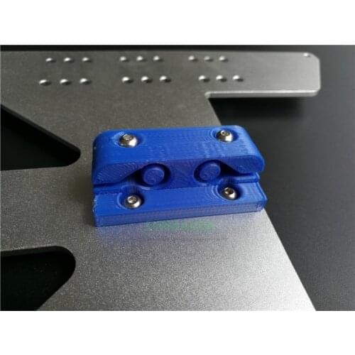 1pcs Anet A6 A8 3D printer Plastic printed parts Y axis belt holder PLA timing belt tension set with screws