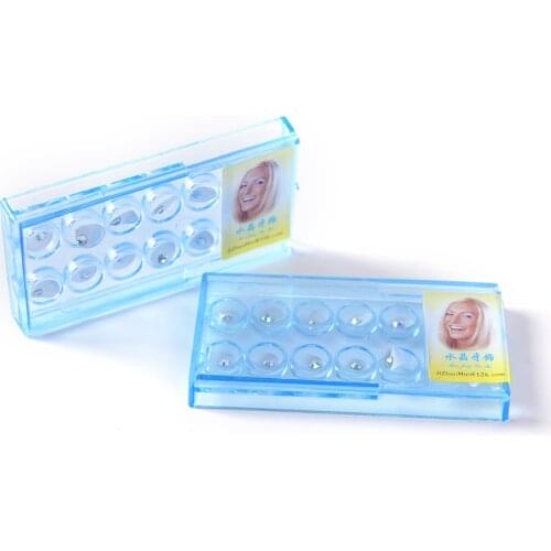 10Pieces Crystal Tooth Ornaments Jewelry Dental Oral Teeth Gems Clear Color Teeth Nail Decoration Cosmetic Tools for Women