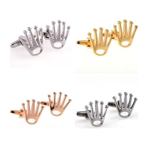 20pairs/lot Hand Shape Cufflinks Copper Plating Cuff Links 4 Color Cuff Buttons Studs Mens Jewelry Accessory Gift Fashion