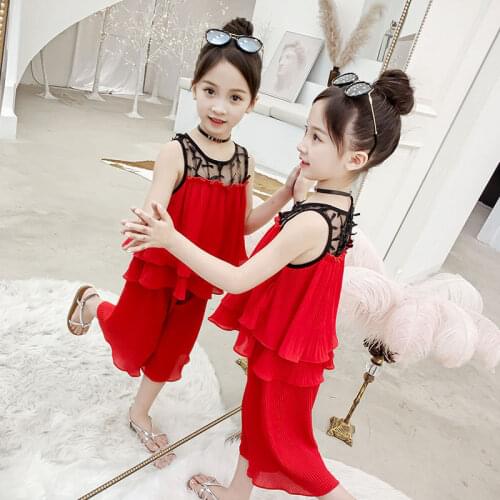 2021 New Summer Girls Sets 12 Childrens Clothing 11 Clothes 10 Shorts 9 Baby Girl Summer Suit 8 Kids 7student 6 5 4 Years Old