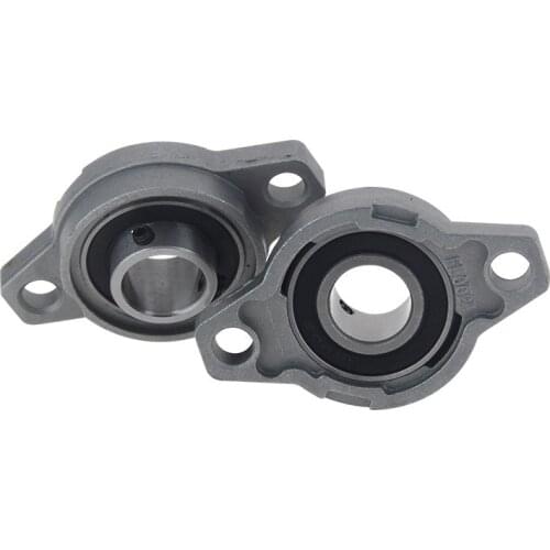 2x 8/10/12/15/17/20 Zinc Alloy Diameter Bore Bearing Pillow Block Flange KFL08 KFL000 KFL001 KFL002 KFL003 KFL004 KFL005 KFL007