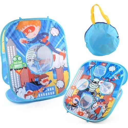 Beanbags Outdoor Toys For Kids Games Set Cornhole Kids Bean Bag Toss Game For Kids Double-Sided Kids Sandball Board