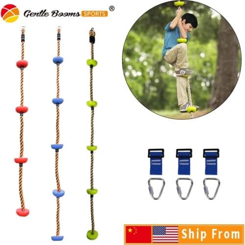 Children Kids Garden Playground Backyard Outdoor Swing Games Funny Climbing Rope Swing Disc Climbing Equipment Toys Green Color