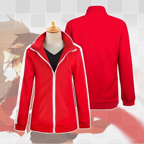 2016 Anime KAGEROU project Kisaragi Shintaro outerwear sports coat MekakuCity Actors cosplay fleece clothing sweatshirt clothes