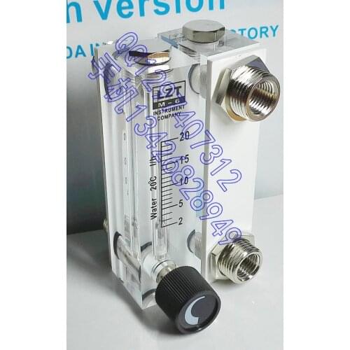 LZT-6T adjustable panel flow meter flow meter 2-20L/h L / h