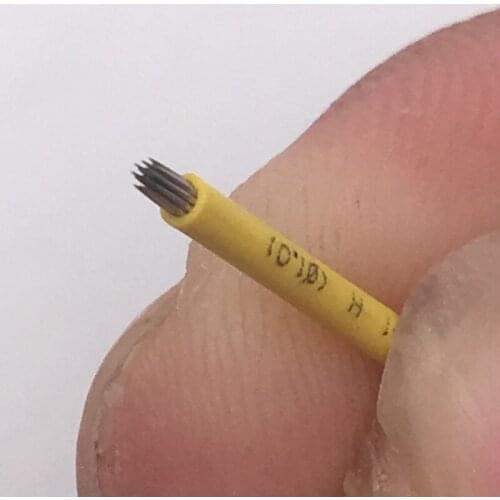 Microblading Needles Eyebrow Blade SHADING R17 Pin Permanent Makeup Manual SPMU Fog eyebrow tattoo needle