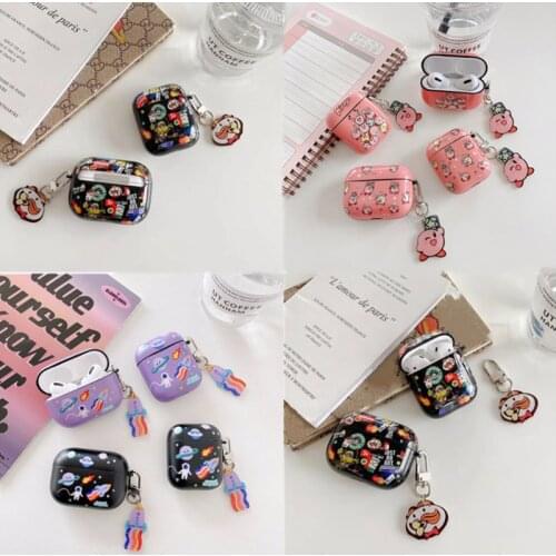 Cute Cartoon Case for Apple Airpods 1/2 Case Space Planets Rocket Bluetooth Earphone Case Headphone Soft Case for airpods pro