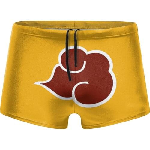 Men Comic Anime Game swimming trunks Akatsuki (14) Swimsuit Boy for the sea Pool