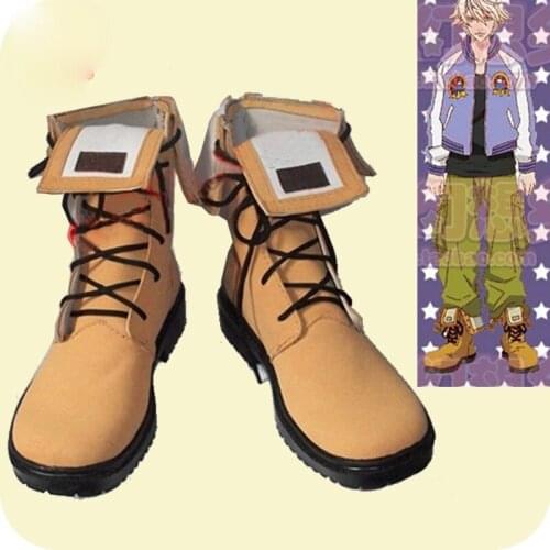 TIGER & BUNNY Ivan Karelin Anime Characters Shoe Cosplay Shoes Boots Party Costume Prop