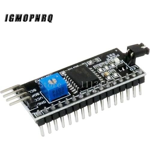 IIC I2C TWI SPI Serial Interface Board Port 1602 2004 LCD LCD1602 Adapter Plate LCD Adapter Converter Module PCF8574