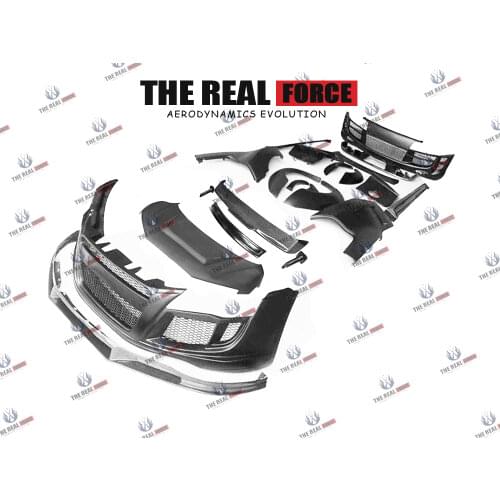 Suitable For 07-12 R8 V8 V10 VAD-P FRP or Half Carbon Full Body Kit Front Rear Bumper Side Skirts Hood Scoop Fender Flare