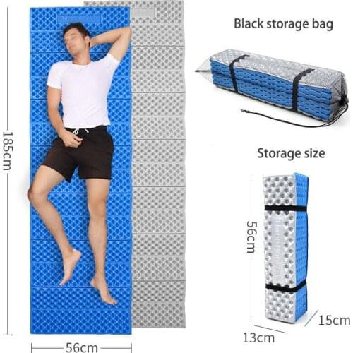 Camping Mat Ultralight Sleeping Pad Outdoor Folding Foam Mattress Tent Picnic Hiking Trekking Equipment Waterproof