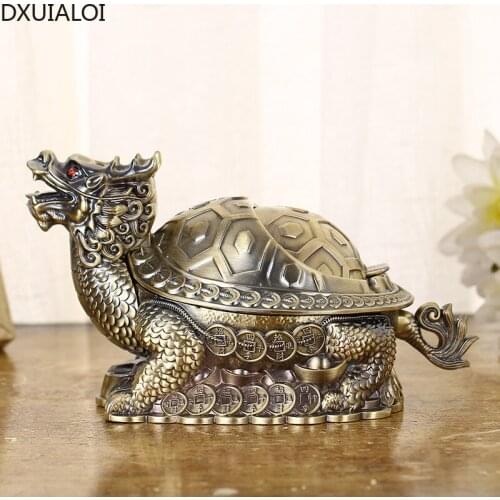 Home decoration office decoration ashtray creative personality windproof with cover anti-fall living room coffee table ashtray