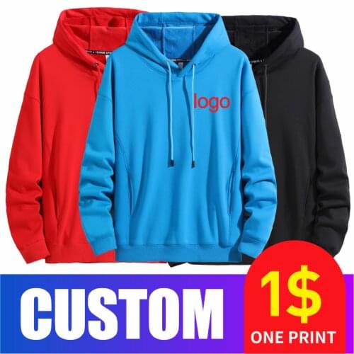 YOTEE 2020 new short-sleeved casual sports top custom slim cotton personal group company custom embroidery hooded top