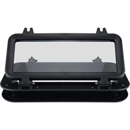 1 pcs porthole windows for boats for Yacht RV hatch window rv porthole windows hinged opening boat window rectangle