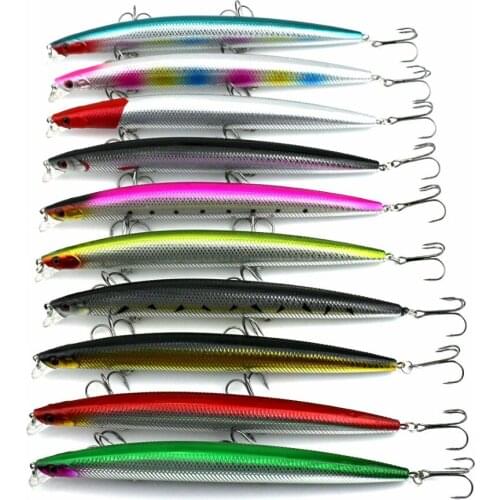 10PCS 15.5cm 26g Big Minnow Crankbait Wobbler Fishing Lure Peche Bass Trolling Artificial Bait Pike Carp Lures