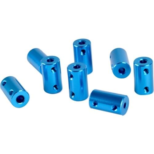 10pcs D14L25 Aluminum Alloy Coupling Bore 5*5mm 5*8mm 8*8mm 3D Print Part Blue Flexible Shaft Coupler Screw Part Stepper Motor