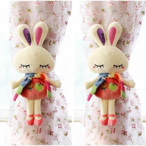 2pcs Cartoon Animals Strap Curtain Tieback Holder Hooks Tie Backs Children Room Decoration Accessories Holdback Curtain Straps