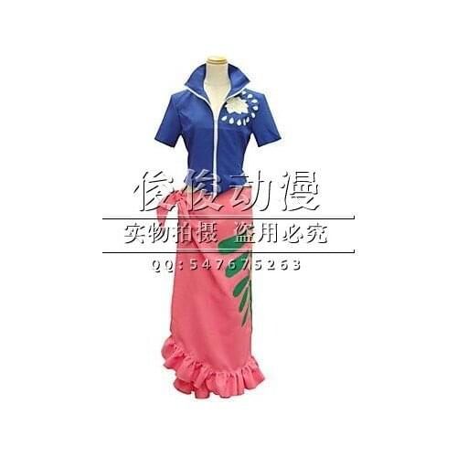 2016 One Piece Nico Robin Cosplay Costume Two years later Robin Cosplay Dress