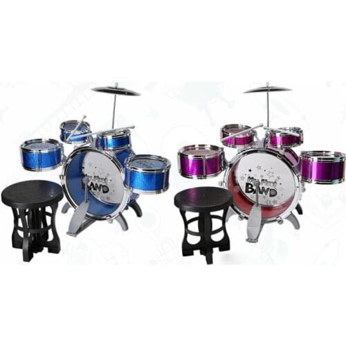 2016 New Arrival > 3 Years Old 10 Pcs Key Type Drawable Sets Jazz Set With Chair Music Toy Instrument For Kids (10 Pcs)