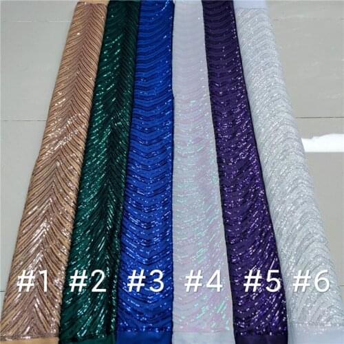 2021 white New Designs African Lace Fabric High Quality Lace Material French Embroidered Tulle Lace Fabric With Sequins