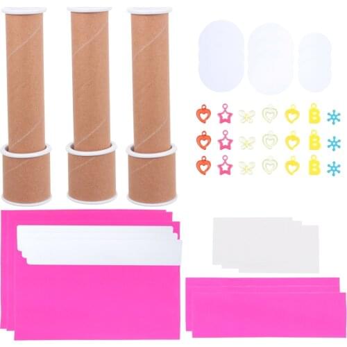 3 Sets DIY Kaleidoscope Making Kit Educational Science Developmental