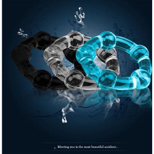 3pcs/set Silicone Cock Ring Mens Couple Time-Delay Collar Male Sun Fine Erection Ring Sex Toys For Adult Products Couple