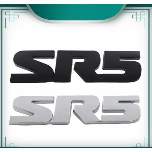 3D SR5 4x4 V6 for Tacoma 4Runner Tundra Sequoia car Hood Fender trunk Nameplate Decal Emblem Badge Sticker