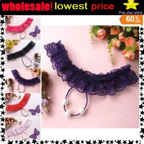 Promotion! cheap for wholesale! hot selling ! fashon lace sexy underwear princess sexy ladies panties 3pcs 6860