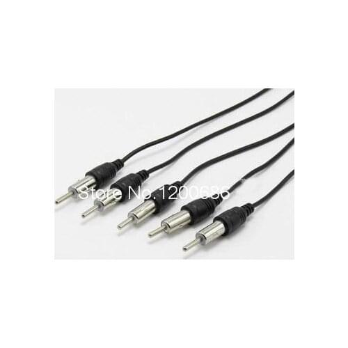 2.4cm Car STEREO Radio Antenna Aerial Adaptor ISO Male to DIN cable