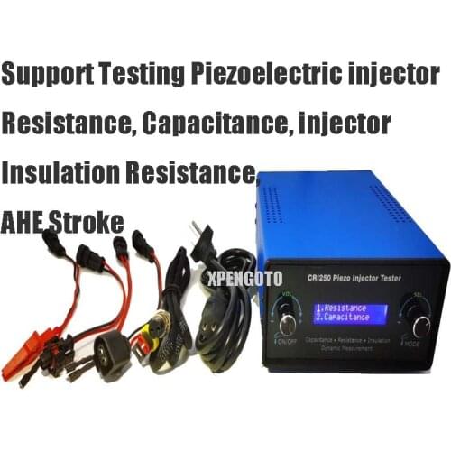 For Siemens diesel common rail VDO Piezo Injector Tester, Professionally Drive Piezo Injector Test AHE Resistance Capacitance an