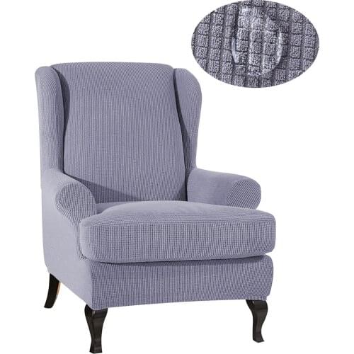 Elastic Waterproof Recliner Sofa Cover Solid Color All-inclusive Chair Protector Stretch Couch Cover Slipcover Covers Armchair