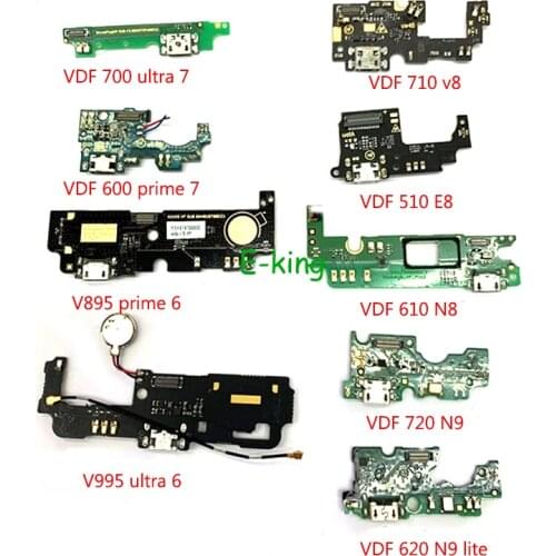 For Vodafone Smart VDF 700 600 710 510 610 720 620 V8 E8 N8 N9 Lite Ultra 6 7 Prime 6 7 USB Charging Board Dock Port Flex Cable