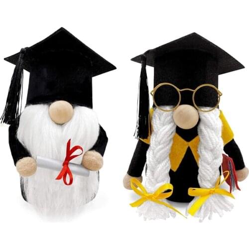 Graduation Gnomes Plush Grad Swedish Tomte Nisse Plush Gnome for Graduation Decorations Graduation Ceremony Class