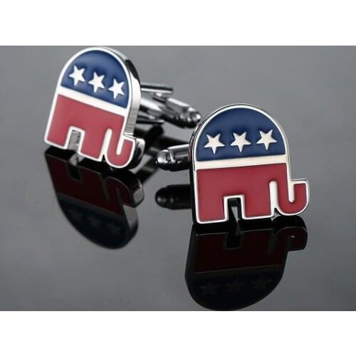 AS High quality Party Logo Cufflinks new fashion jewelry brand mens shirt badge Cufflinks pin gifts, wholesale & retail