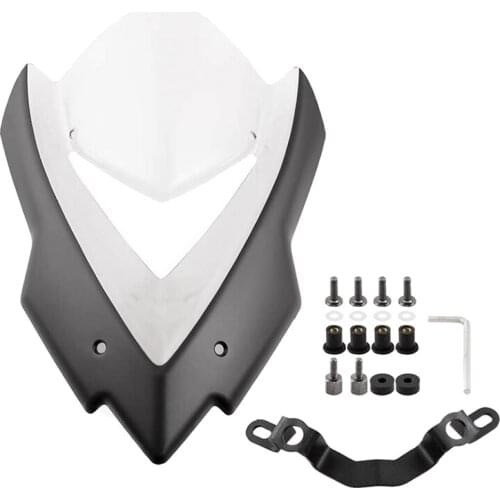 Motorcycle Front Windshield Windscreen Shroud for Kawasaki Z1000 2014-2019
