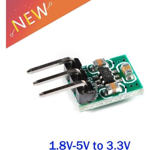 Mini 2 in 1 DC DC Step-Down & Step-Up Converter 1.8V-5V to 3.3V Power Wifi Bluetooth ESP8266 HC-05 CE1101 LED Module