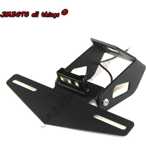 Motorcycle modification Short paragraph license plate frame For KAWASAKI Ninja400 Z400 2018-2019