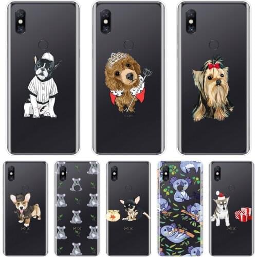 Soft Cover For Xiaomi Mi Note Mix 1 2 2S 3 Bug Dog Cute Sloth Puppy Animal Kawaii Phone Case Silicone For Xiaomi Mi Max 1 2 3