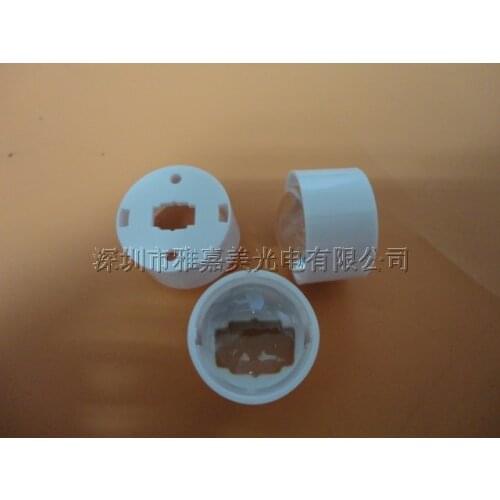 With stand XM-L2 LED Lens Diameter 21.5mm 45 degrees PMMA Convex Lens, CREE XML T5/T6/U2 Lens