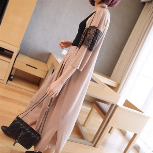 Outer Cardigan Womens Spring Clothes 2020 New Loose Knitted Jacket Shawl Summer Thin Long-sleeved Sun Protection Clothing k644