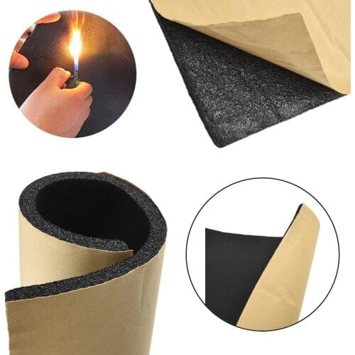 30*50cm 10mm Car Auto Sound Proofing Deadening Car Truck Anti-Noise Sound Insulation Self Adhesive Closed Cell Foam