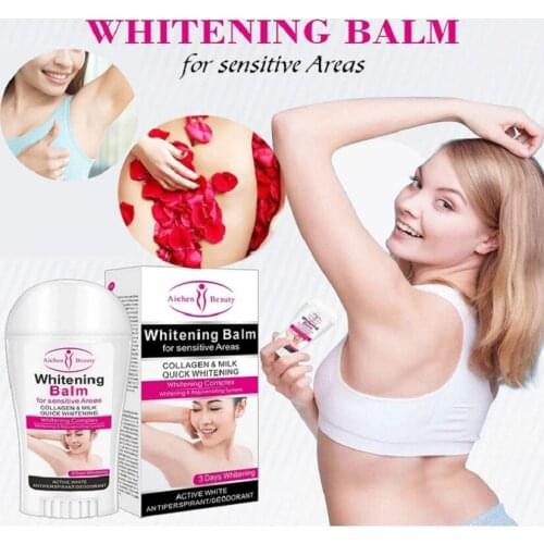 12PCS Aichun Beauty Whitening Cream Armpit Deodorant Stick Underarm Private Parts Brighten Dark Skin Dull Lighten for Women